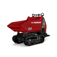 Yanmar C08 POWER vikšrinis transporteris